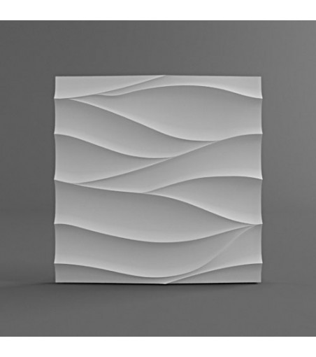 Model "Stormy Wave" 3D Wall Panel