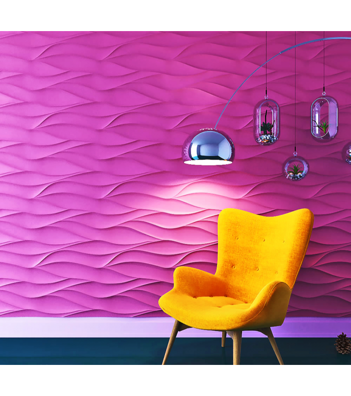 Model "Stormy Wave" 3D Wall Panel