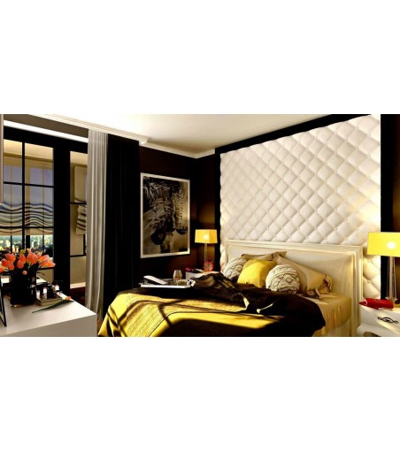 Model "Luxury Leather" 3D Wall Panel