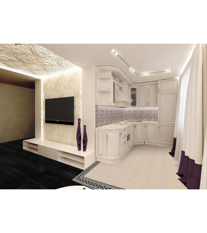 Model "Flames" 3D Wall Panel