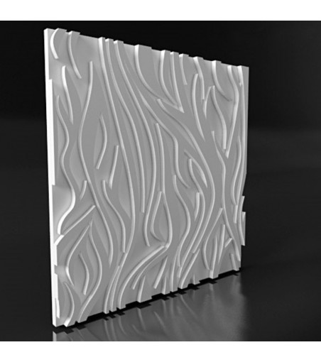 Model "Flames" 3D Wall Panel